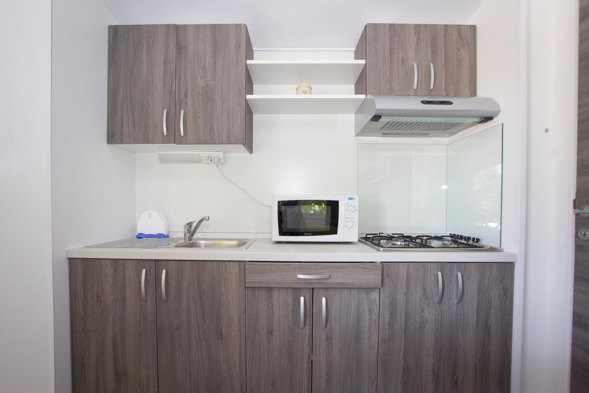 Cherry Premium Bianca Mobile Homes Zelena Laguna Poreč Chambre photo